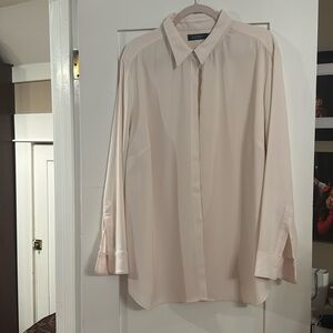 Ralph Lauren beige blouse slightly used